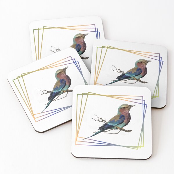 Item preview, Fork Roller a bird in Kenya/ Africa - ornithologist designed and sold by TShirtsundMehr.