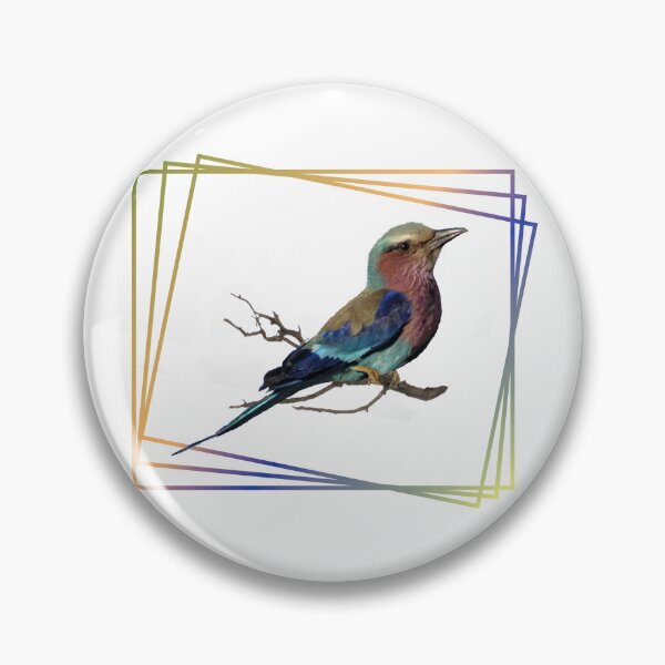 Item preview, Fork Roller a bird in Kenya/ Africa - ornithologist designed and sold by TShirtsundMehr.