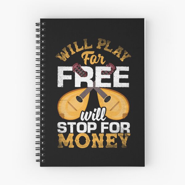Item preview, Mandolin Mandolinist Will Play For Free Will Stop For Money designed and sold by ShopTheStyle.