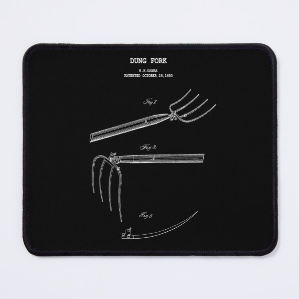 Item preview, Dung Fork designed and sold by PATENT PRINTS.