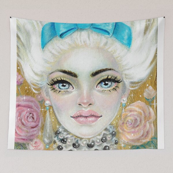 Item preview, Marie Antoinette with Blue Bow designed and sold by KimTurner.