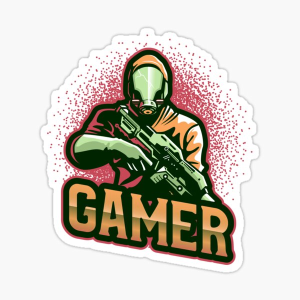 Artikel-Vorschau von Gamer mit Soldat im Hazmat-Anzug, designt und verkauft von PRIVARSHU.