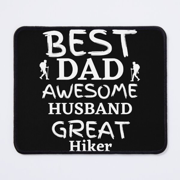 Item preview, Best dad Awesome Husband Great Hiker Gift designed and sold by Zilch-o.