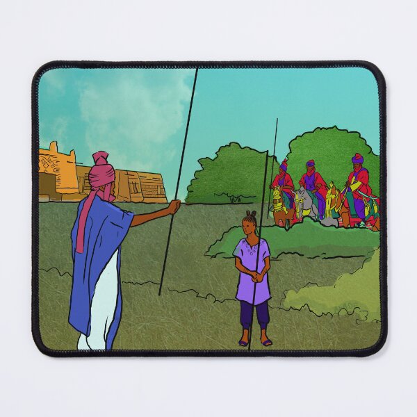 Item preview, Queen Amina of Zaria and her grandfather designed and sold by tqueen.