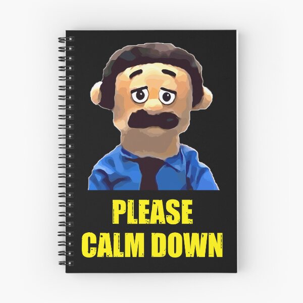 Item preview, Please Calm Down Awkward Puppets Diego designed and sold by BDCSTYLE.