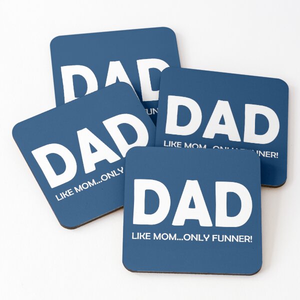 Item preview, DAD LIKE MOM ONLY FUNNER designed and sold by DomGDesign.