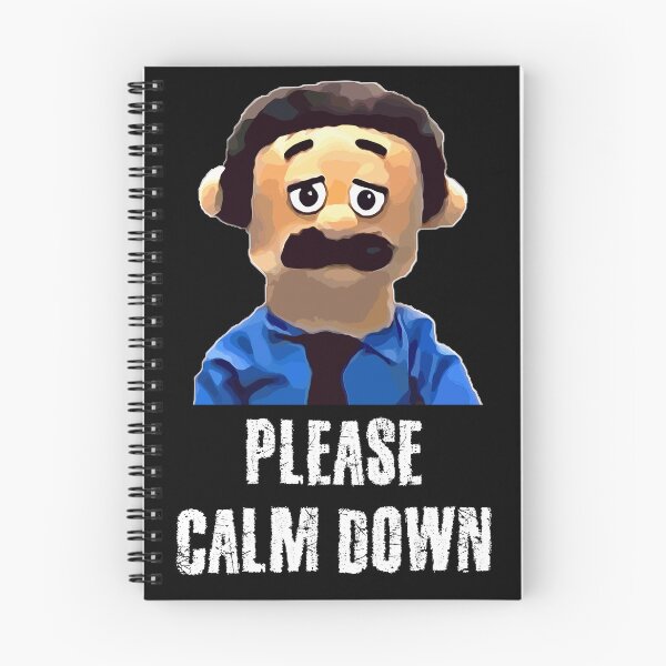 Item preview, Please Calm Down Awkward Puppets Diego designed and sold by BDCSTYLE.