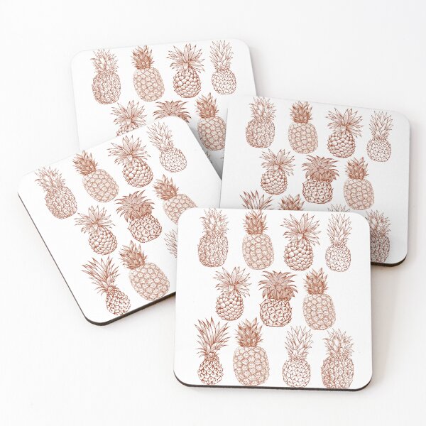 Item preview, Pineapple Hawaiian Summer Vacation (brown) designed and sold by CaitU.