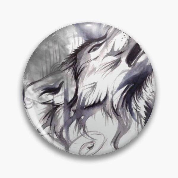 Item preview, wolf howling sketch designed and sold by Umerchatha444.