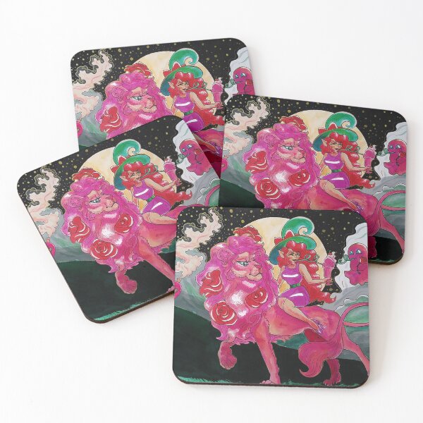 Item preview, Love Witch and Rose Lion designed and sold by Brooksie Fontaine.