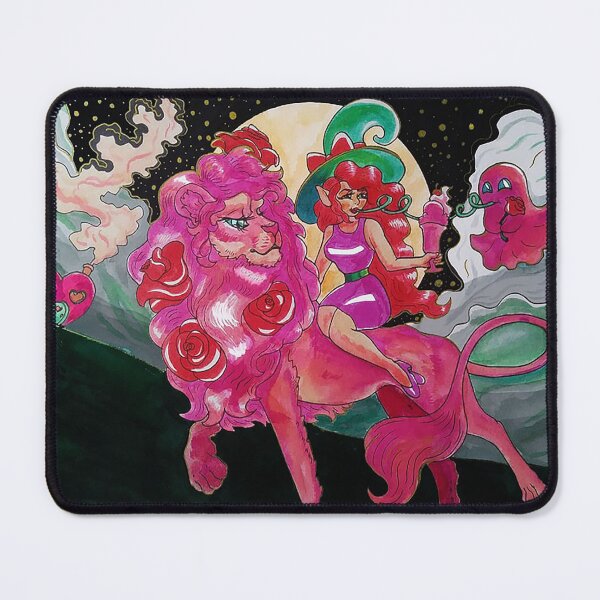 Item preview, Love Witch and Rose Lion designed and sold by Brooksie Fontaine.