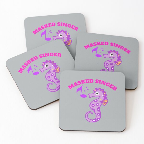 Item preview, Masked Singer Seahorse   designed and sold by WildwoodBoard.