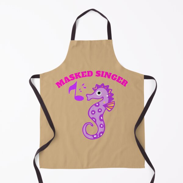 Item preview, Masked Singer Seahorse designed and sold by WildwoodBoard.