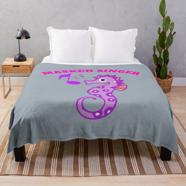 Item preview, Masked Singer Seahorse designed and sold by WildwoodBoard.