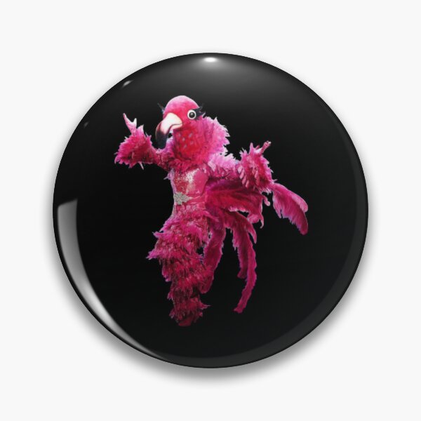 Item preview, Masked Singer US Season 2 Costume - Flamingo   designed and sold by WildwoodBoard.