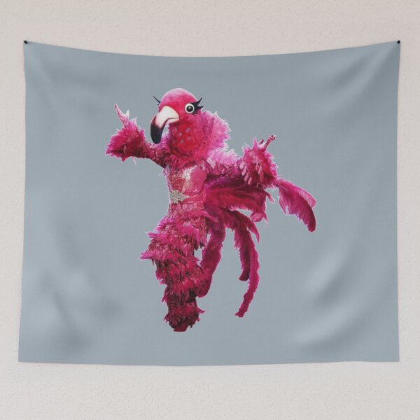 Item preview, Masked Singer US Season 2 Costume - Flamingo   designed and sold by WildwoodBoard.