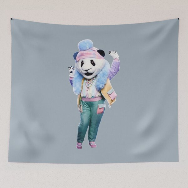 Item preview, Masked Singer US Season 2 Costume - Panda   designed and sold by WildwoodBoard.