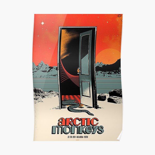 welcome monkeys door Poster