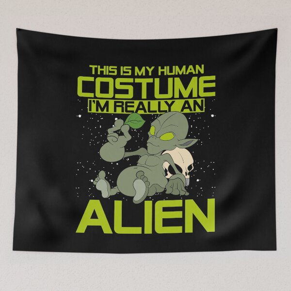 Item preview, Alien Lover Funny Human Costume Extraterrestrial Alien  designed and sold by bestshirtdesign.