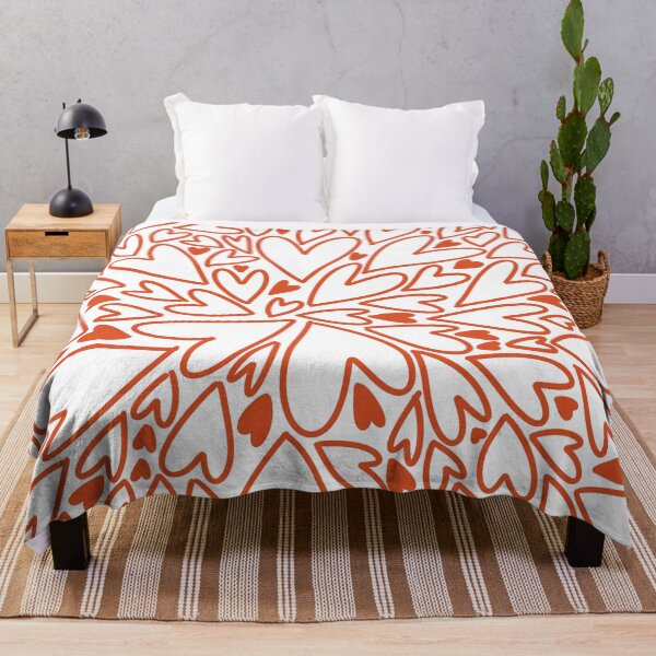 Item preview, Love Storm Orange Hearts designed and sold by marie-inks.