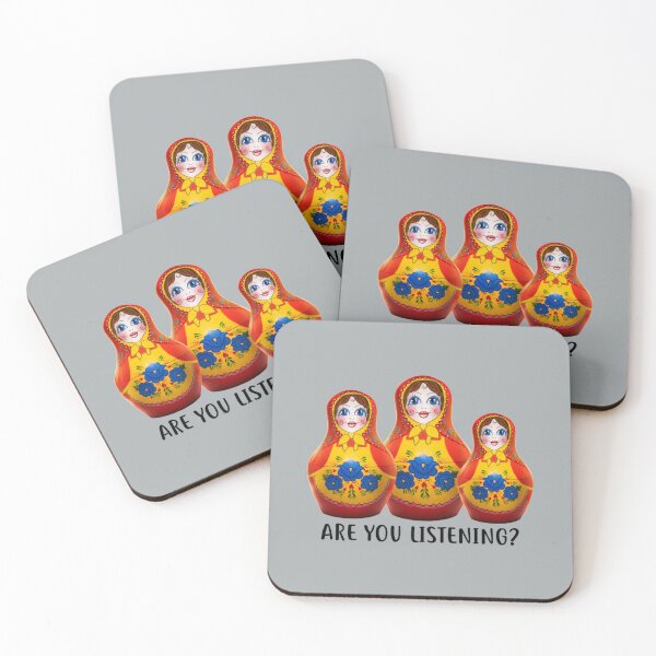 Item preview, Hanson Russian Doll - Are You Listening   designed and sold by WildwoodBoard.