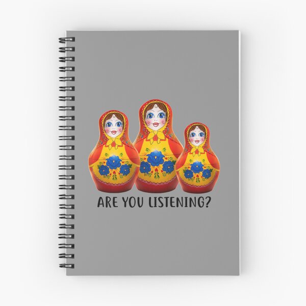 Item preview, Hanson Russian Doll - Are You Listening   designed and sold by WildwoodBoard.