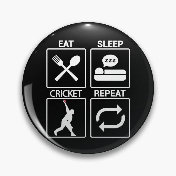 Item preview, Cricket Evolution Bowler Batsman Player Fans designed and sold by alltheprints.