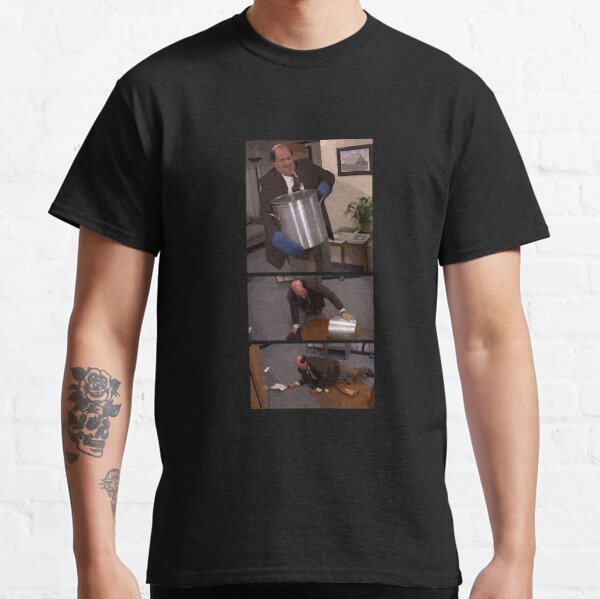 GR8Shop Aaron Rodgers The Office Kevin Chili Kevin Malone Chilli T-Shirt  Maglietta Grigio per Uomo Size S : .it: Moda