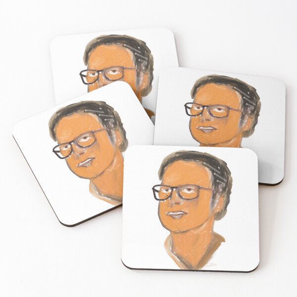 Item preview, A man who has glasses pastell clour painting t-shirt  designed and sold by KARTICK DUTTA.