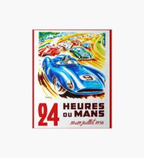 DU MANS: Vintage 24 Stunden Auto Racing Print Galeriedruck