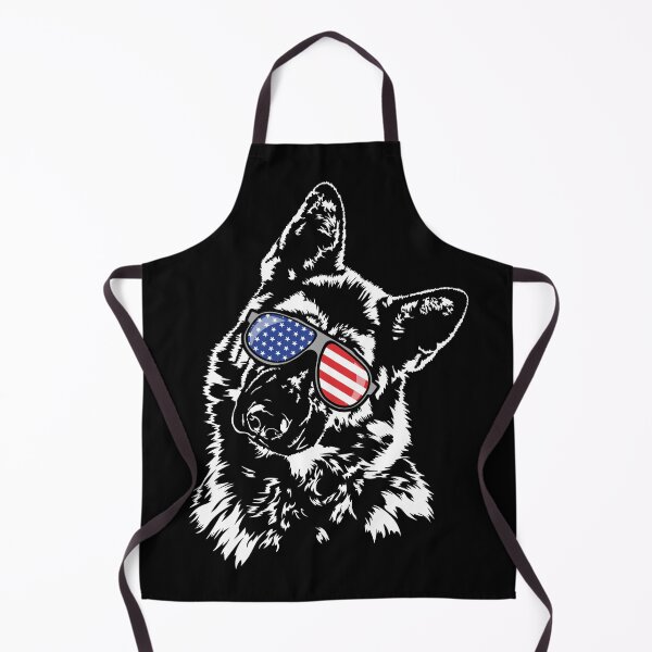Item preview, German Shepherd American Flag Sunglasses Patriotic Dog designed and sold by dogarts.