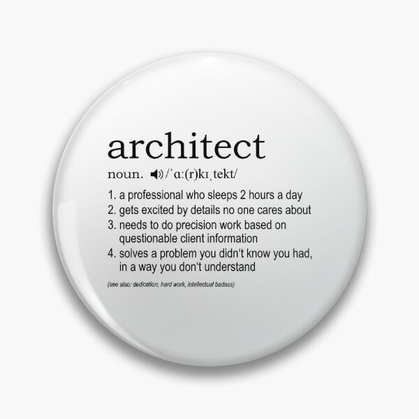 Item preview, Architect Definition - Funny Architects designed and sold by levintere.