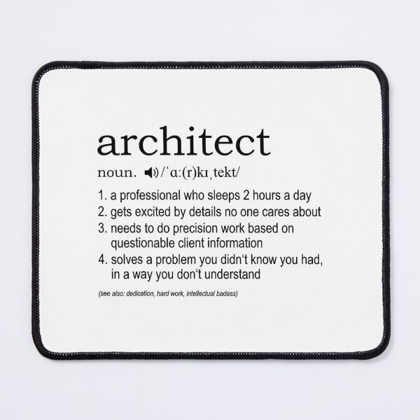Item preview, Architect Definition - Funny Architects designed and sold by levintere.