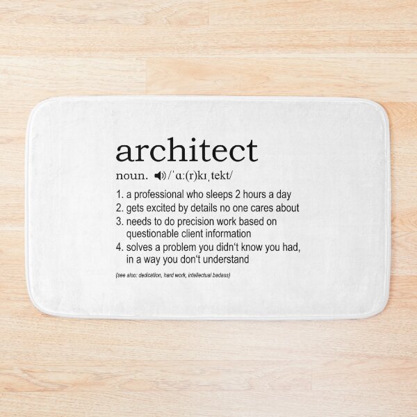 Item preview, Architect Definition - Funny Architects designed and sold by levintere.