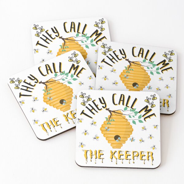 Item preview, funny beekeeper design - They call me The Keeper designed and sold by dsrdirect.