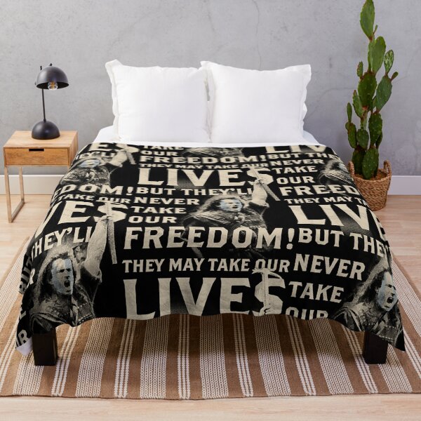 Item preview, They May Take Our Lives, But They'll Never Take Our Freedom!  designed and sold by RyanDod9786210.