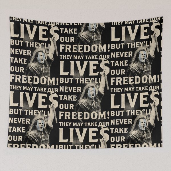Item preview, They May Take Our Lives, But They'll Never Take Our Freedom!  designed and sold by RyanDod9786210.
