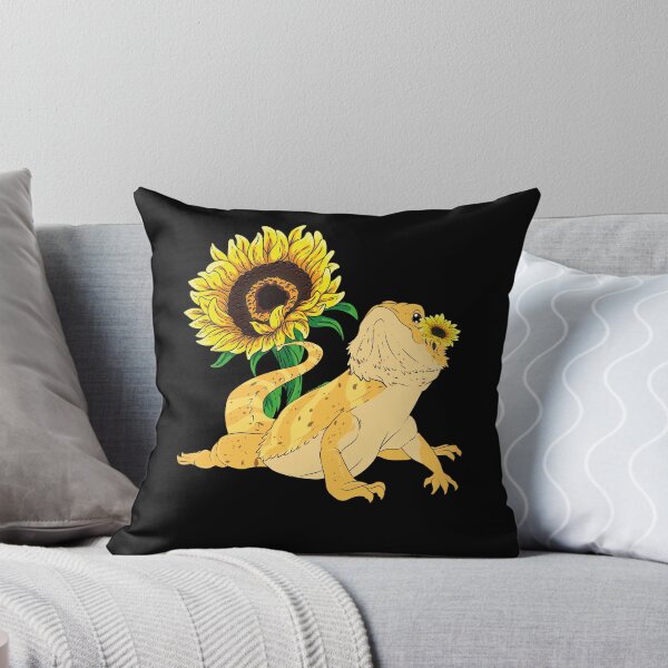 Item preview, Pet Reptile Lover Sunflower Animal Bearded Dragon designed and sold by bestshirtdesign.