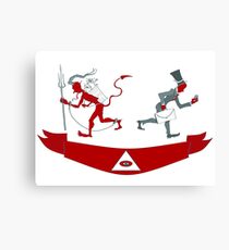 Corporate Krampus Canvas Print