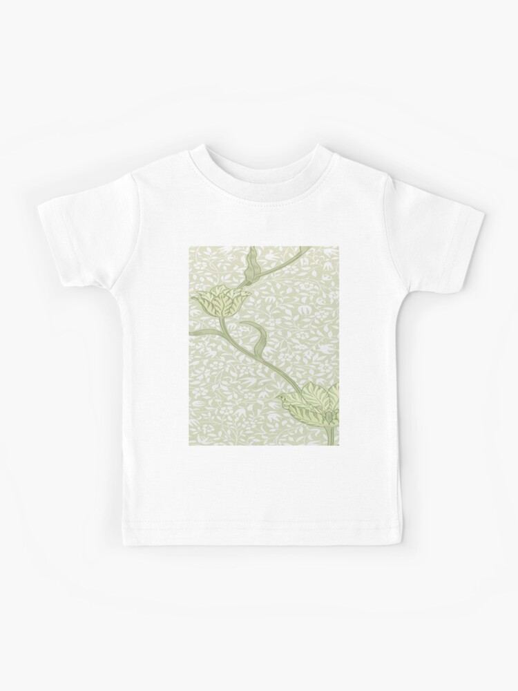 William Morris Tulip - Artwork Inspired by Morris Style- Vintage William  Morris flowers Kids T-Shirt for Sale by Tamas Das