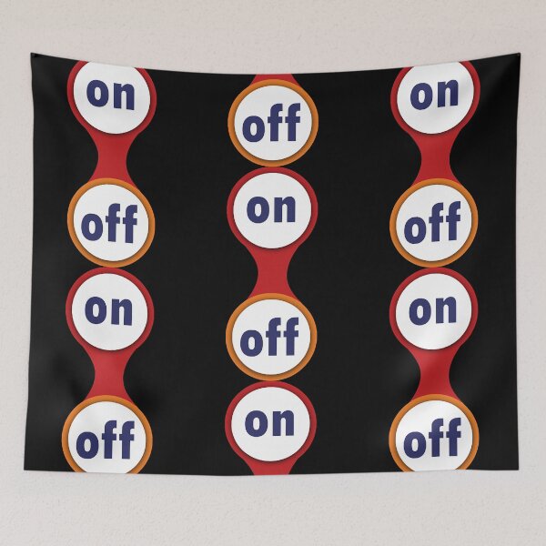 Item preview, simple on off icon  designed and sold by MarciaS3049914.