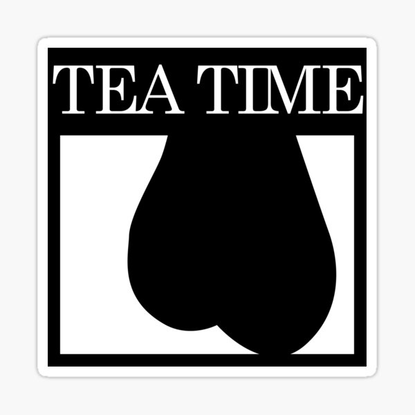 Tea Time Sticker