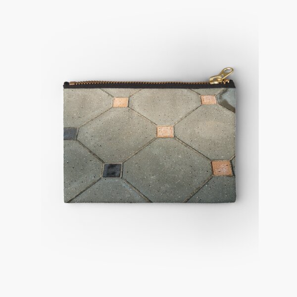 Item preview, Details of geometric gray stone garden tiles designed and sold by Ron Zmiri.
