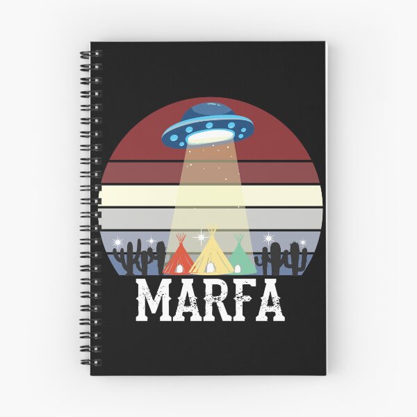 Item preview, Marfa TX Ghost Lights Festival UFO Texas Art designed and sold by alltheprints.