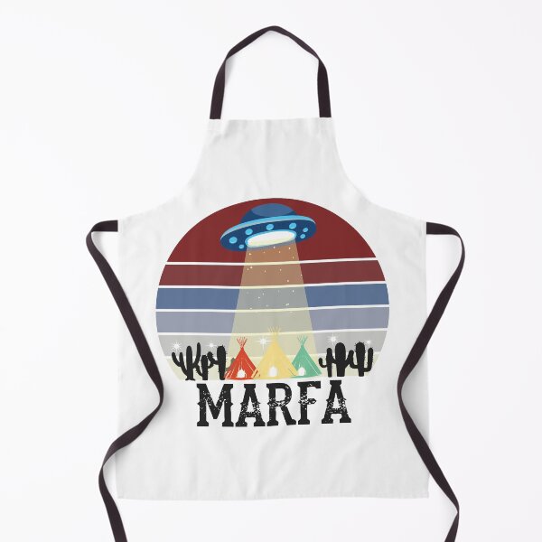 Item preview, Marfa TX Ghost Lights Festival UFO Texas Art designed and sold by alltheprints.