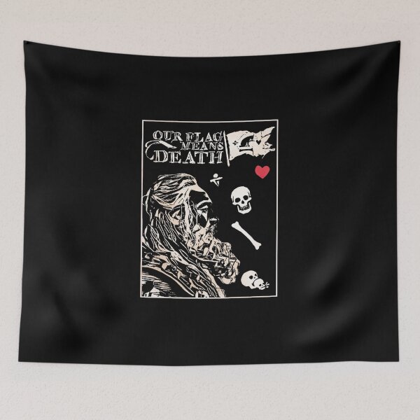Item preview, Our Flag Means Death, ofmd, stede bonnet, blackbeard, pirate designed and sold by JoycePruit.