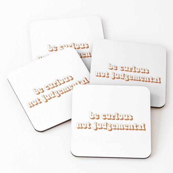 Item preview, Be Curious, Not Judgemental designed and sold by cooolvibe.