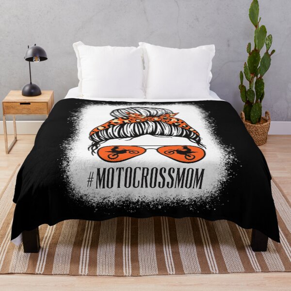 Item preview, Motocross MX Moto Mom Mothers Day Messy Bun Leopard Print designed and sold by caintati.