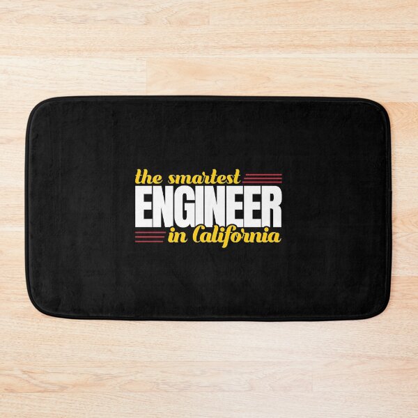 Item preview, The Smartest Engineer In California  designed and sold by Crystal7369376.