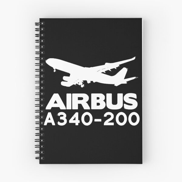 Item preview, Airbus A340-200 Silhouette Print (White)  designed and sold by BruceJo2744454.